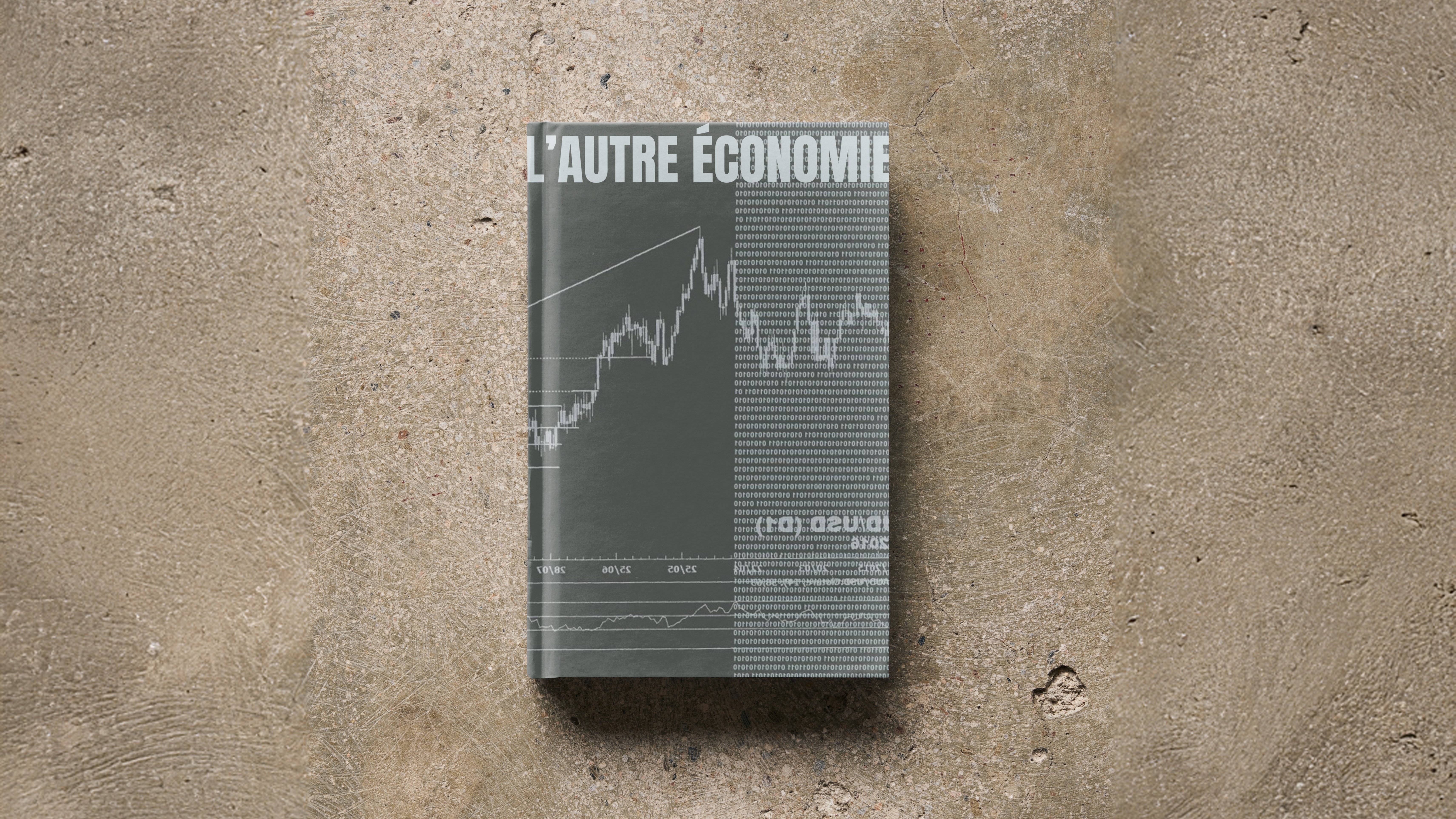un livre sur du béton l'autre économie