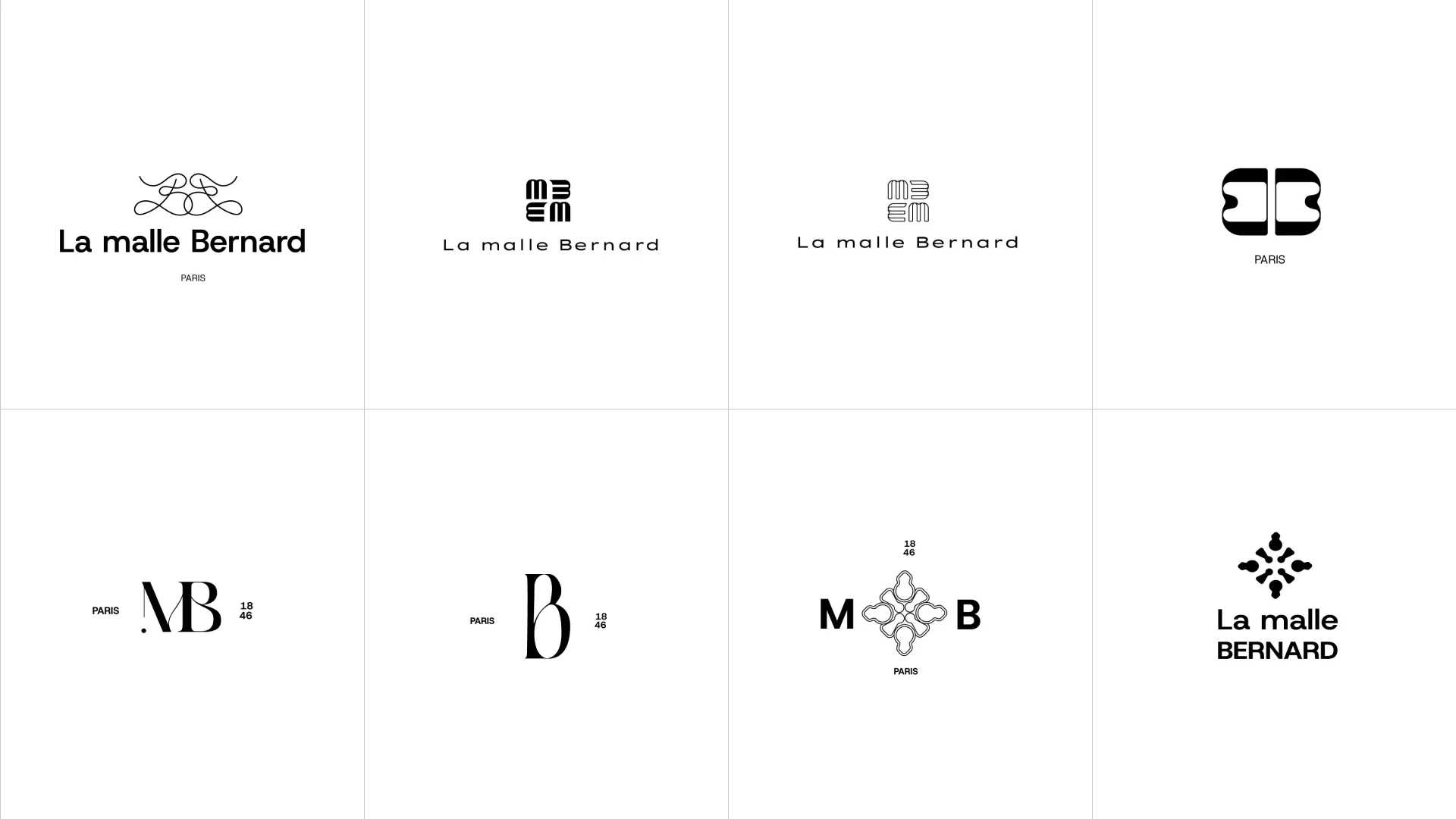 essais différents logos