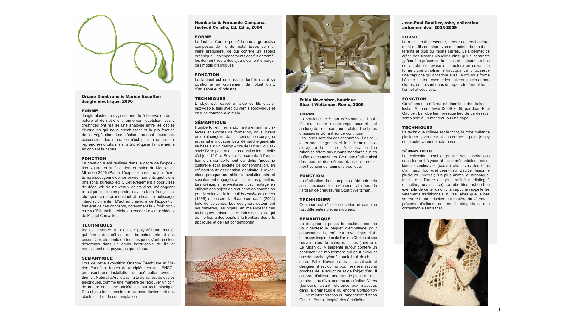 recherche iconographique autour du fil