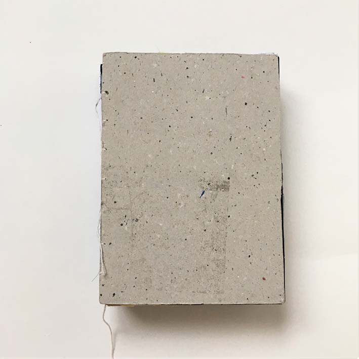 carnet d'artiste couverture en carton