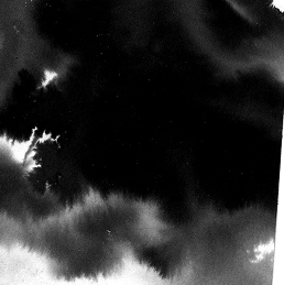 taches d'encre noires