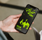 header éclat de vers festival site sur mobile