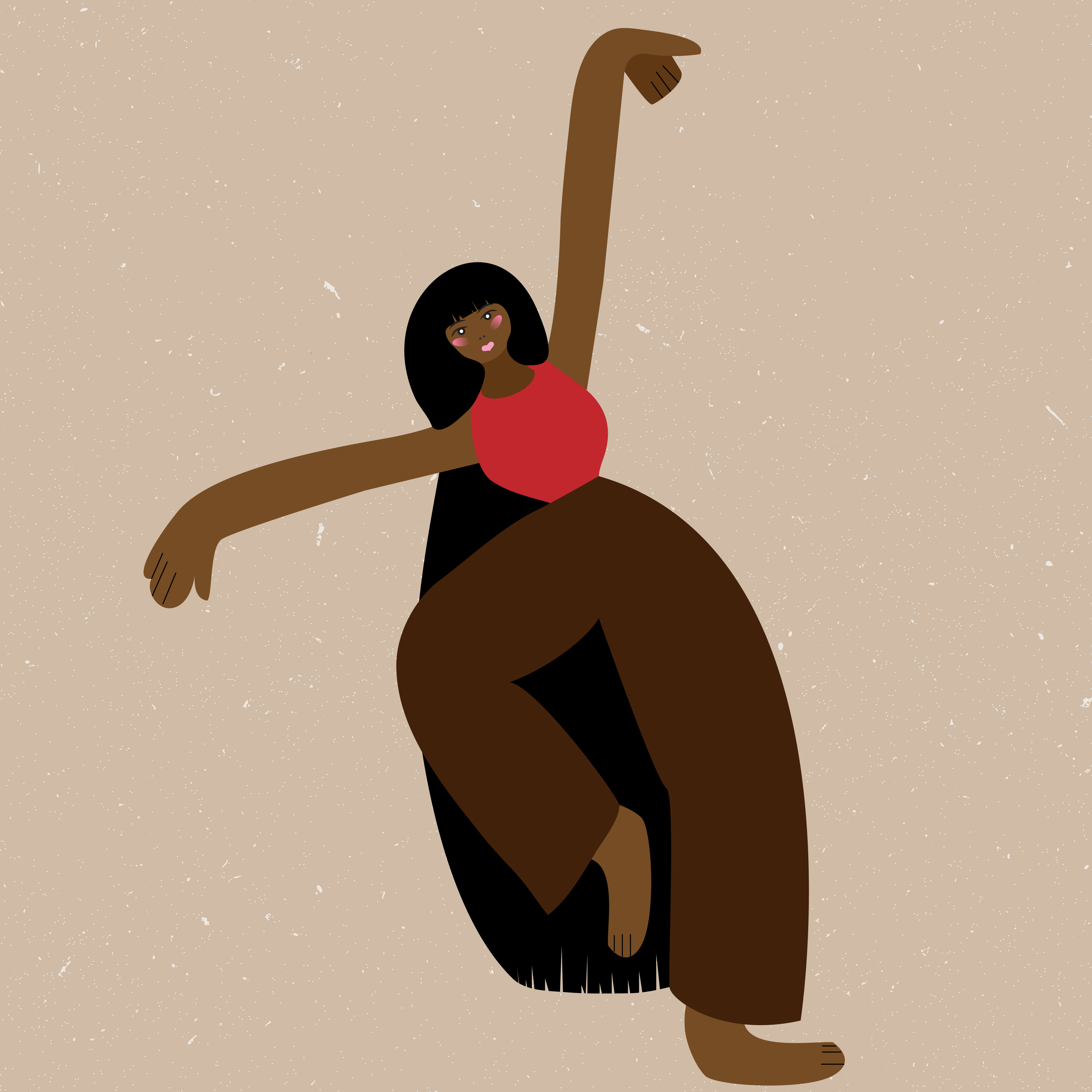 femme qui danse