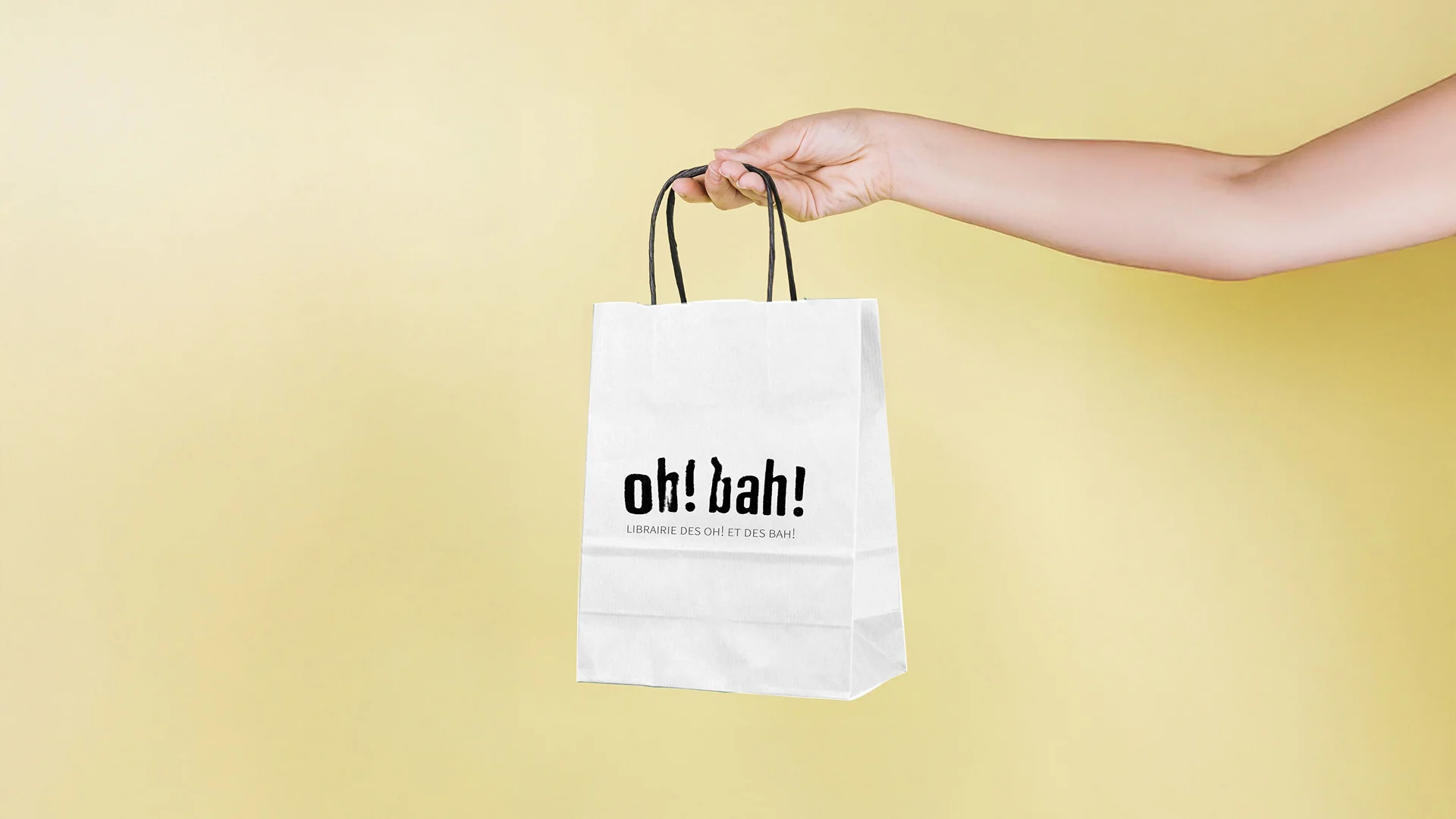 sac en paier des oh et des bah