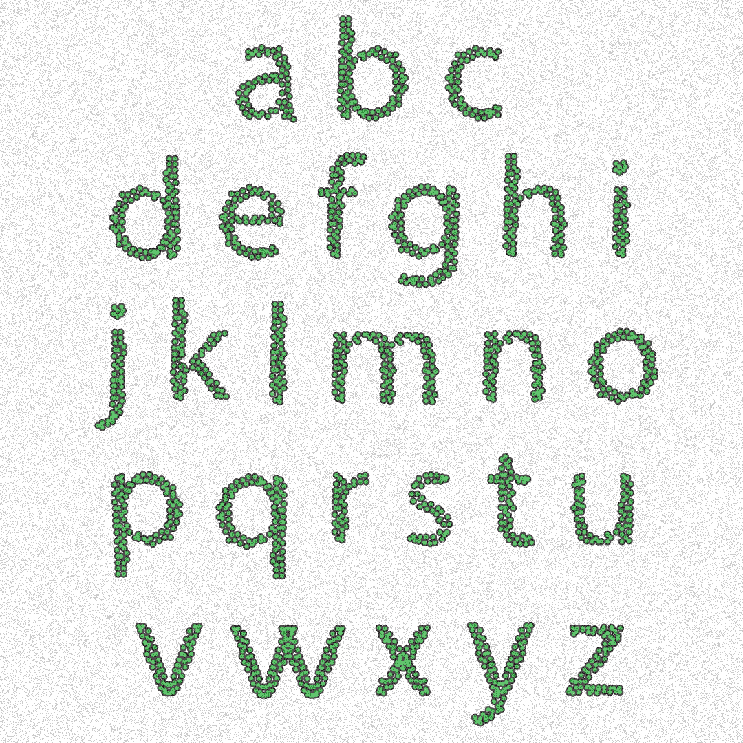 alphabet paro