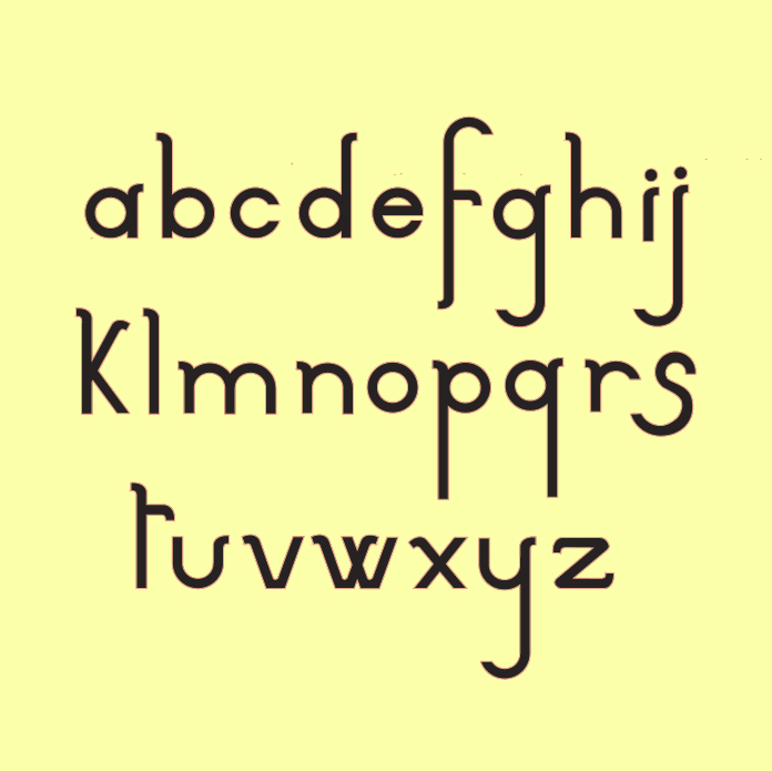 alphabet strauvia