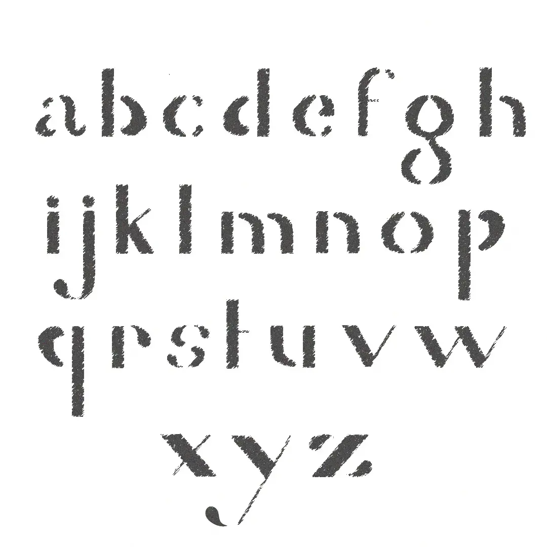 alphabet rezo